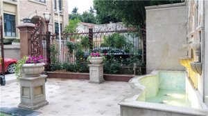 常熟美墅館，歐式花園效果圖